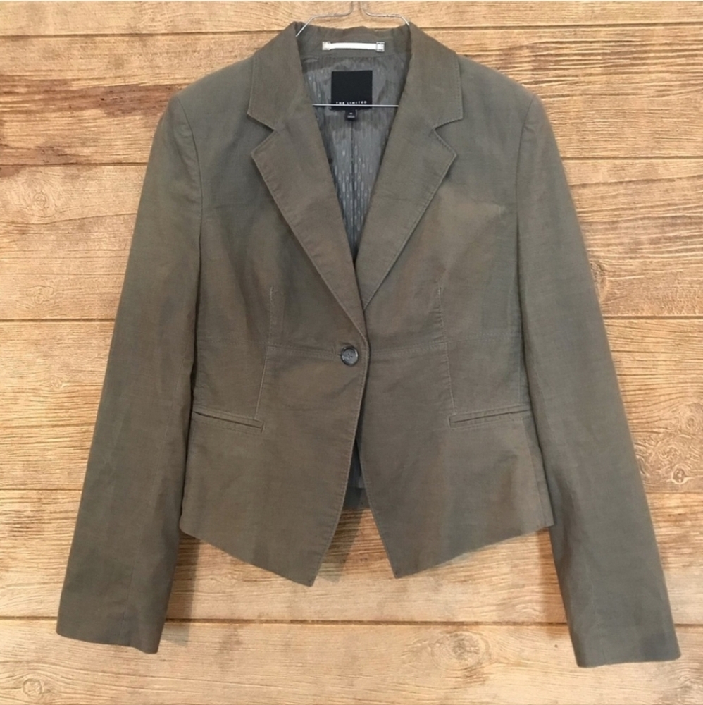 The Limited Autumn Corduroy Blazer Size 10